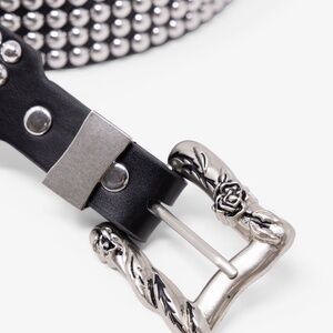mnml Vintage Studded Belt - Black Size M/LBlack / M/L